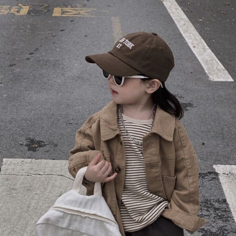 Mũ Lưỡi Trai Thời Trang Xuân Thu 2023 Dành Cho Bé Trai Và Bé Gái