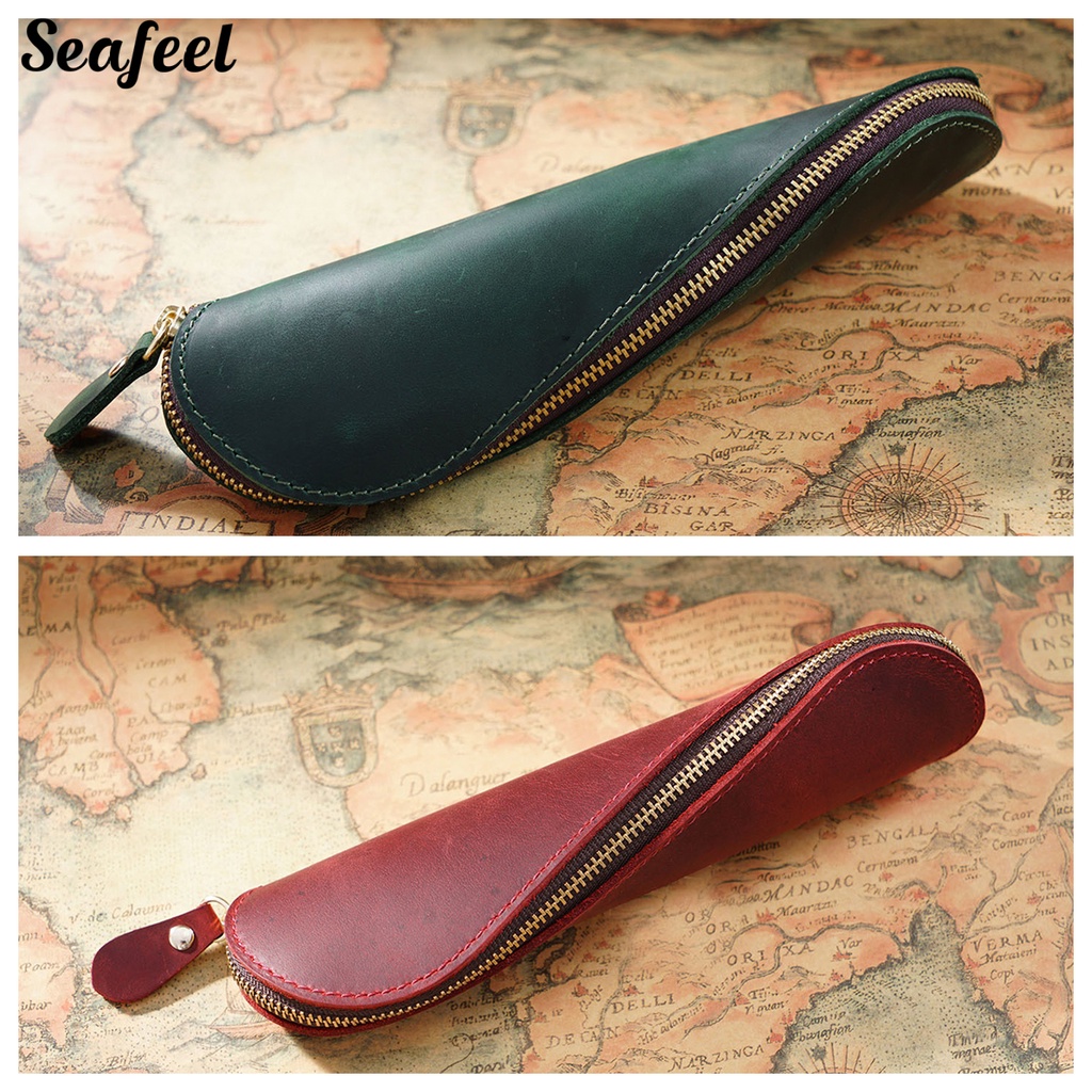 Túi Đựng Bút Chì / Cọ Trang Điểm Hình Chữ S Dung Tích Lớn Chống Bụi Bẩn Sử Dụng Hàng Ngày