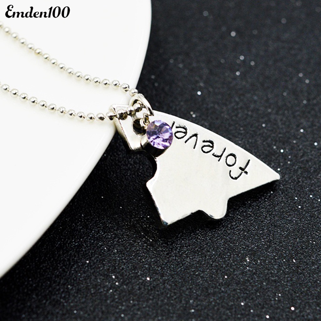 Bộ 4 Vòng cổ Mặt Trái Tim Đính Đá Thời Trang