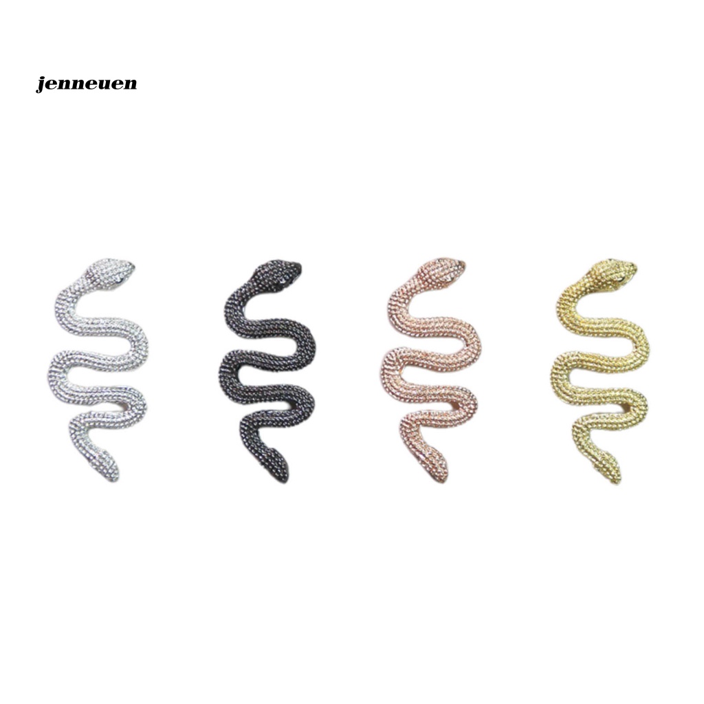 Set 10 Phụ Kiện Trang Trí Móng Tay Không Phai Hình Rắn Thời Trang