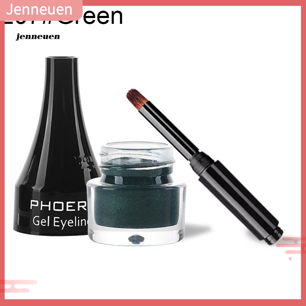 Bút Kẻ Mắt Dạng Gel PHOERA 10 Màu Tùy Chọn Mau Khô Không Nhòe Lâu Trôi