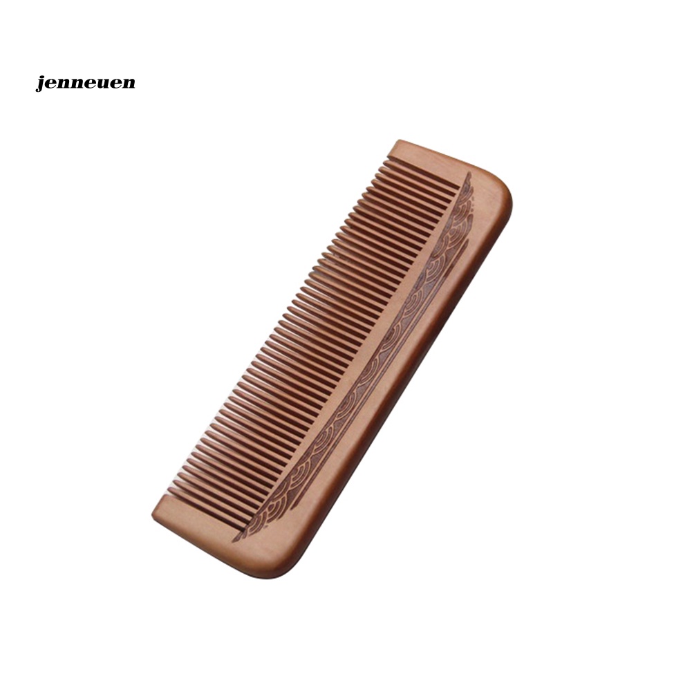 Lược Gỗ Đào Chống Tĩnh Điện Mát Xa Da Đầu Thời Trang