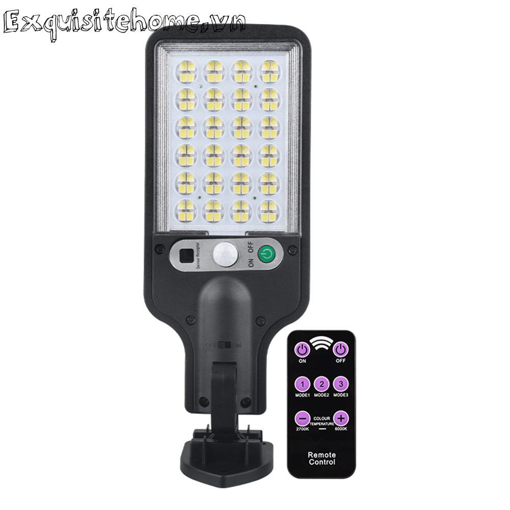 Đèn LED Tự Động 2.5W / 5V Sử Dụng Năng Lượng Mặt Trời Kèm Điều Khiển Từ Xa