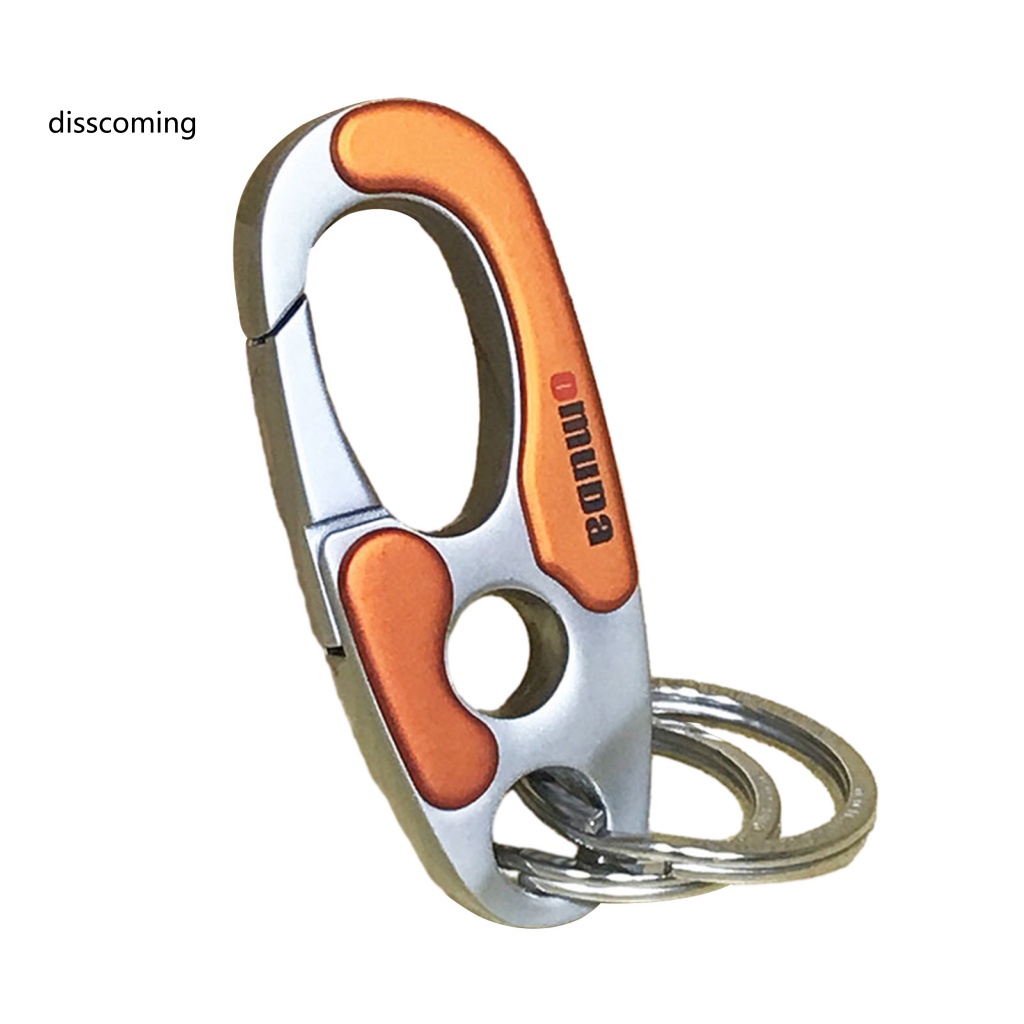 Áo Thun SL SL SL SL SL SL SL| Móc Chìa Khóa Bằng Kim Loại Có Vòng Nhẫn Chống Thất Lạc Cho Các Hoạt Động Ngoài Trời