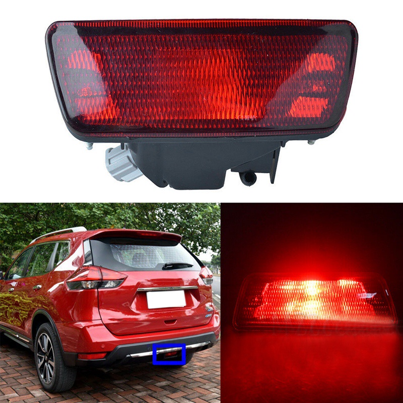 Đèn Phanh Phản Quang Gắn Cản Sau Xe Hơi Nissan Juke Rogue Fit XTrail X-Trail T32 2014-2018 26580-ED50A