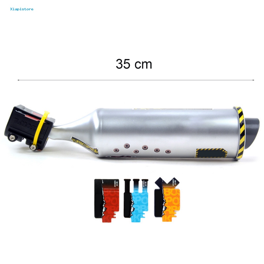 Bộ 6 Ống Pô Xe Đạp Leo Núi Tạo Hiệu Ứng Âm Thanh Turbo Khác Nhau