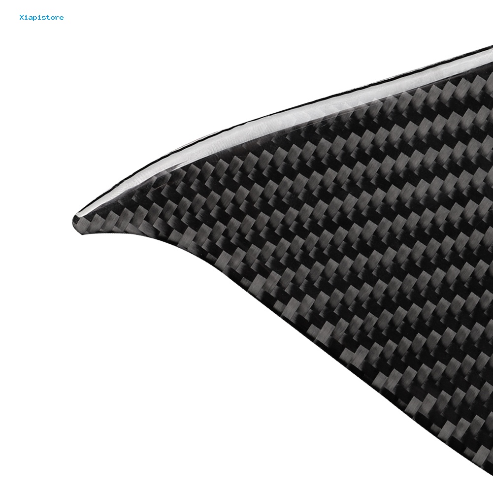 Bộ 2 Miếng Dán Trang Trí Cửa Sổ Xe Hơi Mazda 3 Axela Bằng Sợi Carbon