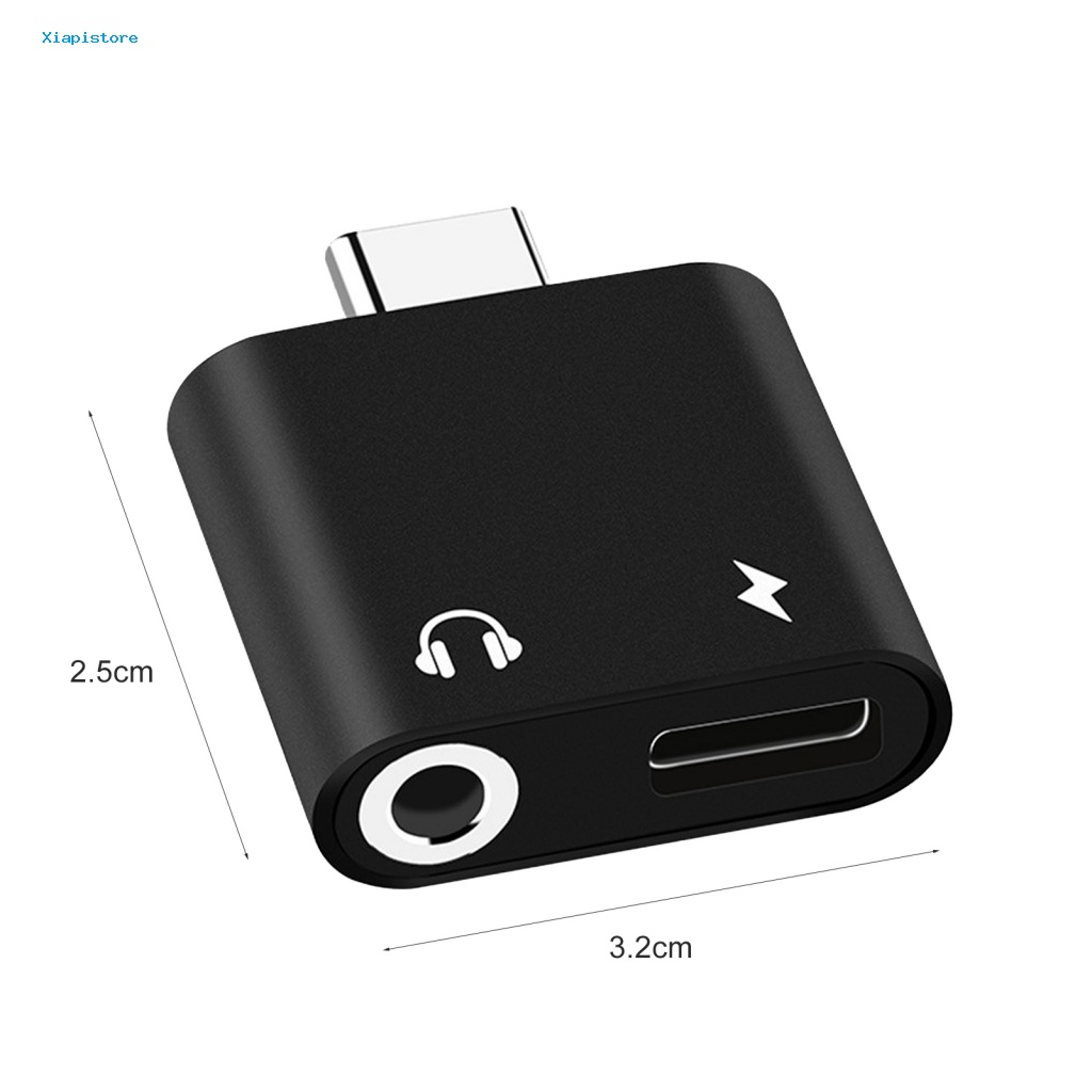 Cáp Chuyển Đổi USB C 31 2 Trong 1 Sang 35mm Type C Cho Điện Thoại