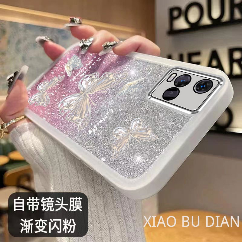 Ốp ĐiệN ThoạI HìNh BướM Cho VIVO Y21 2021 Y33S Y21S 4G Y21T Y33T Y21A Y21G