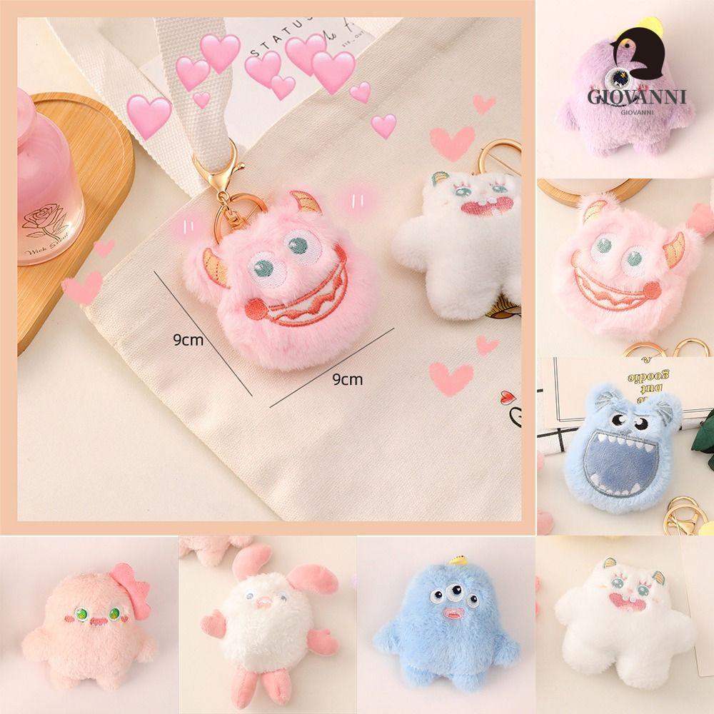 Thú Nhồi Bông Hình Động Vật Hoạt Hình Bằng Cotton PP Mềm Sáng Tạo Trang Trí Ba Lô