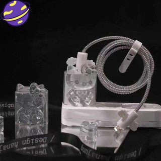 Phụ kiện bảo vệ cáp sạc iphone 18w 20w 3d trong suốt