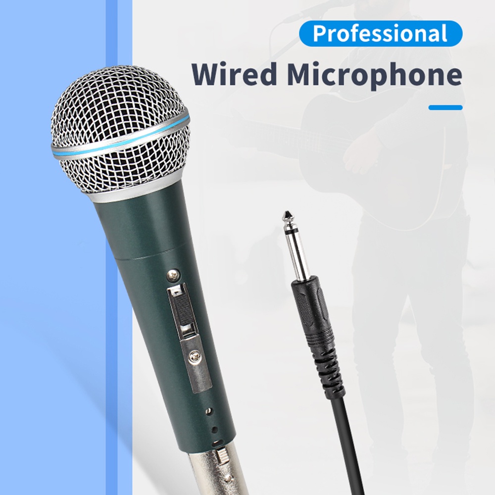 Micro Cầm Tay Có Dây Dùng Để Hát Karaoke