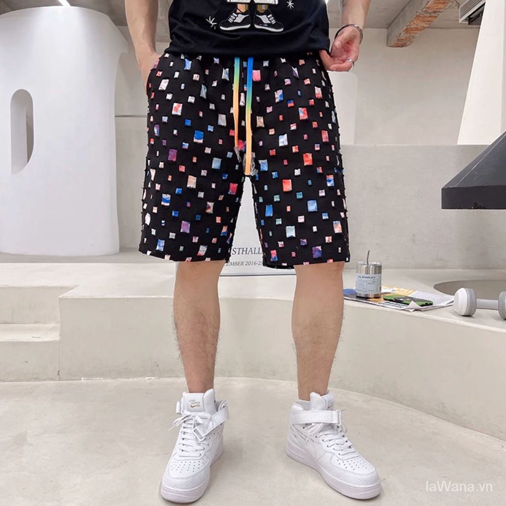 Quần Short Dáng Rộng Nhiều Màu Sắc Thời Trang Mùa Hè 2023 Cho Nam Và Nữ