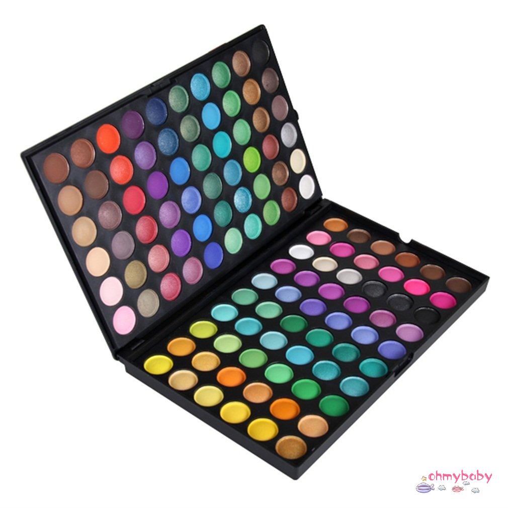 【OMB】 120 Warm Full Color Eyeshadow Palette Makeup Beauty Cosmetic Eye Shadow