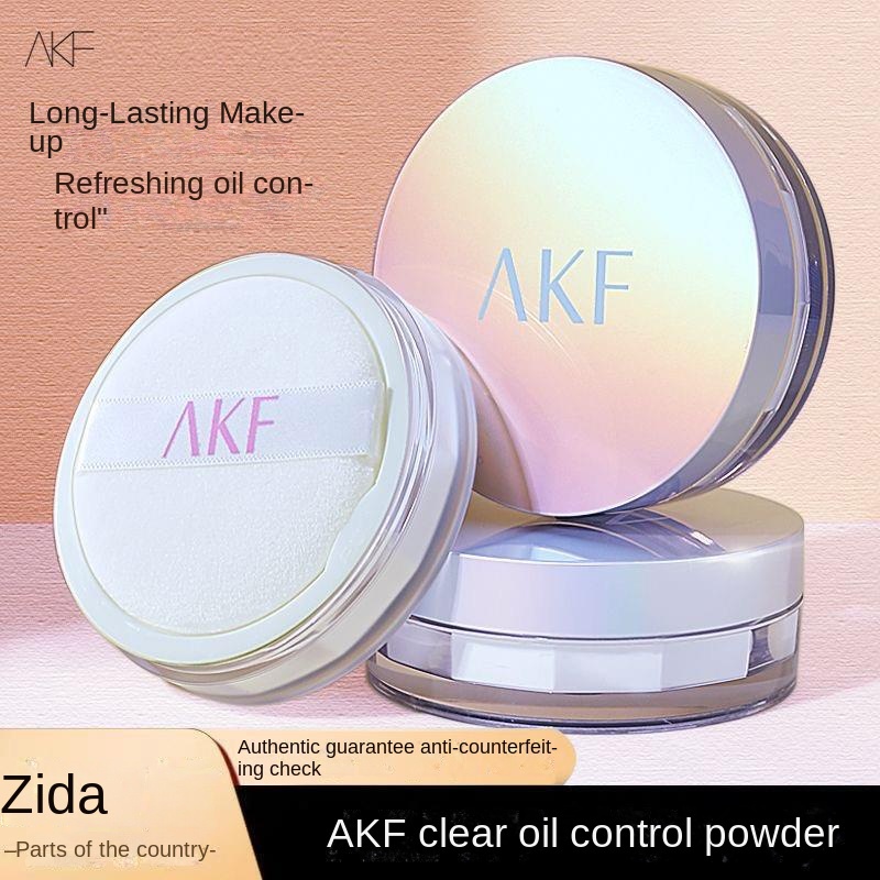 Phấn Phủ Akk Kiểm Soát Dầu Kết Cấu Mịn Màng Nhẹ Nhàng Và Mịn Màng Lâu Trôi Chống Nước Để Làm Mờ Và Blurring
