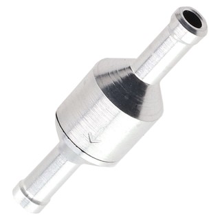 Non-return valve one-way 6/8/10 / 12mm auminium head check valve chrome inline