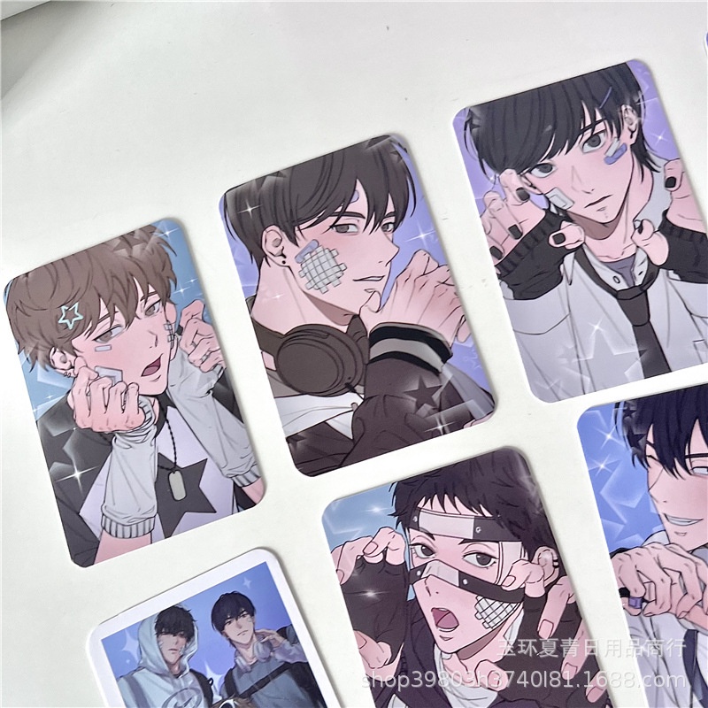 Bộ Thẻ Bài Trò Chơi Gu Han Mangaa Nhỏ Nhắn Xinh Xắn Kiểu Hàn Quốc