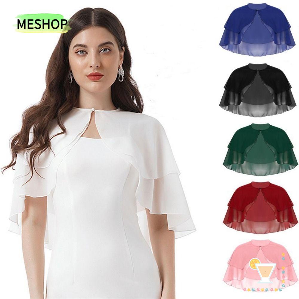 ME Khăn Choàng Cổ Chiffon Mềm Mại Thời Trang Mùa Hè Cho Nữ