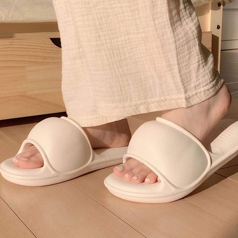 Prowow❤Dép Sandal Đế Mềm Bằng EVA Màu Trơn Thời Trang Mùa Hè Cho Nữ