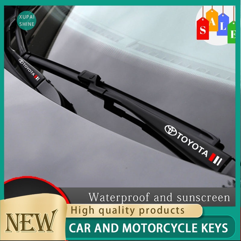2 Miếng Dán Cần Gạt Nước Cửa Sổ Xe Hơi Toyota RAV4 Yaris Aygo Land Cruiser PRADO CHR Auris Avensis Hilux