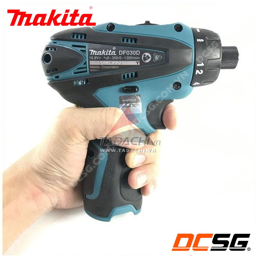 Máy khoan vặn vít dùng pin 10.8V Makita DF030DZ  | DCSG