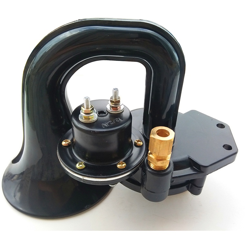 1 Còi Hơi Điện Tử 12v 24v 120db Cho Xe Tải