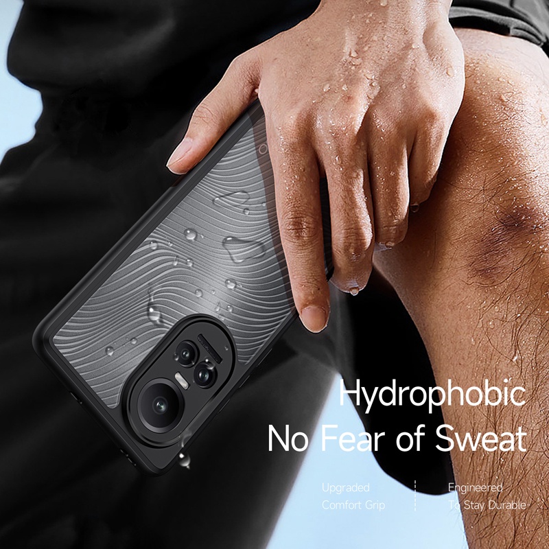 Ốp Điện Thoại TPU + PC Chống Bám Vân Tay Hiệu DUX DUCIS Cho OPPO Reno 10 / Reno 10 Pro Reno10 Pro Plus