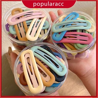 Kẹp tóc nữ hình vuông nhiều màu sắc dễ thương