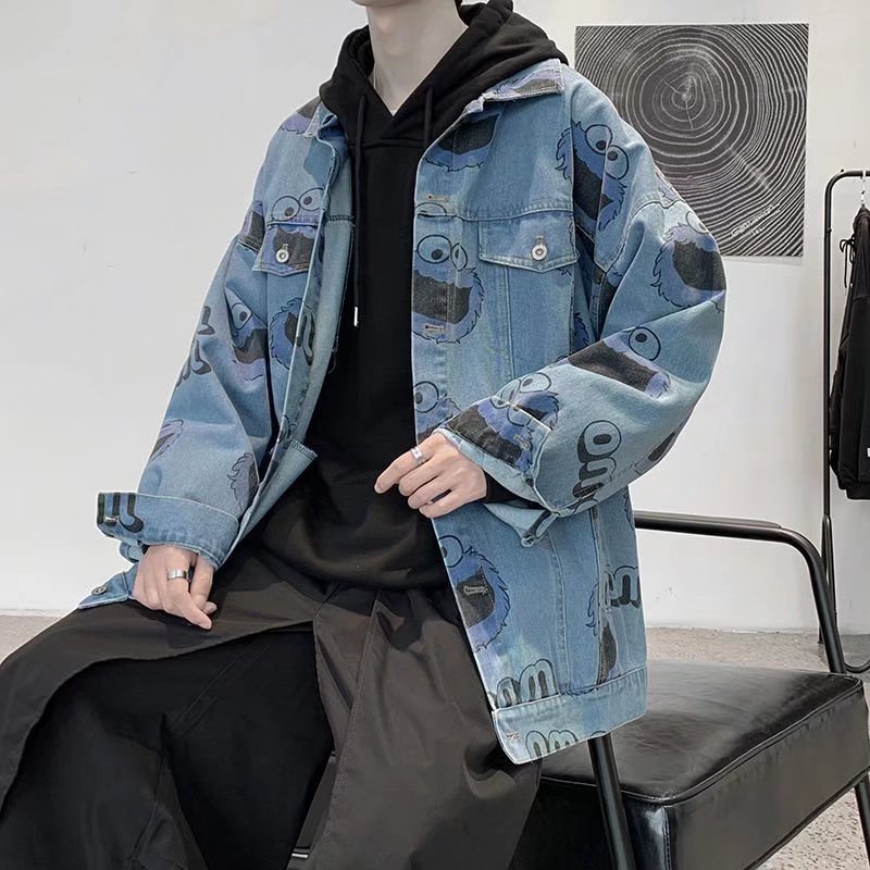 Áo Khoác Jean Phong Cách Hàn Quốc Thời Trang Cho Nam