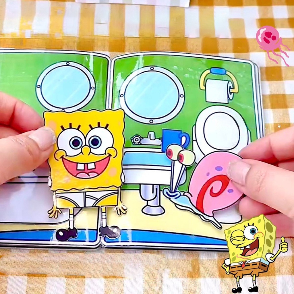 Sách Đồ Chơi Giải Nén Kuromi Melody DIY Sáng Tạo Cho Trẻ Em