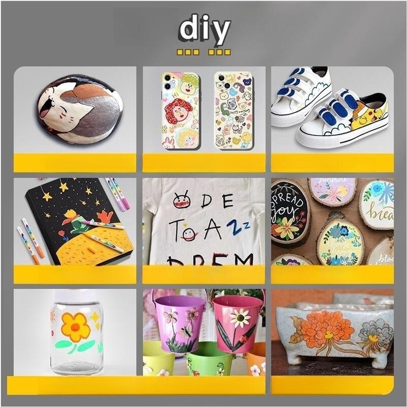 Bút Đánh Dấu Acrylic Vẽ graffiti