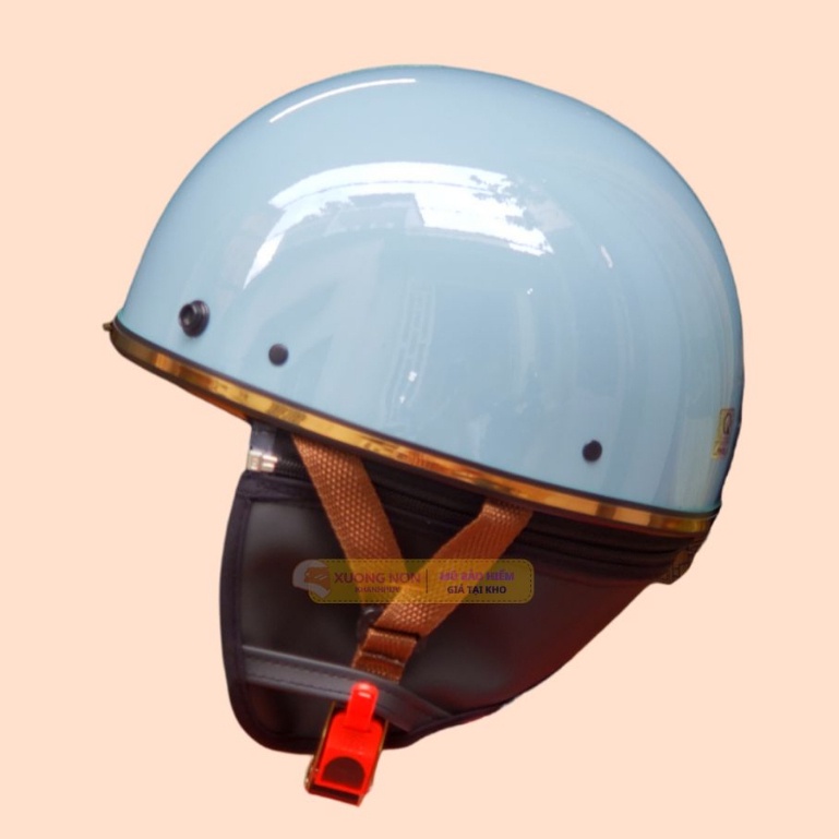 MŨ BẢO HIỂM 1/2 PUG Version Harley Bảo Hành 12 Tháng_NÓN BẢO HIỂM 1/2