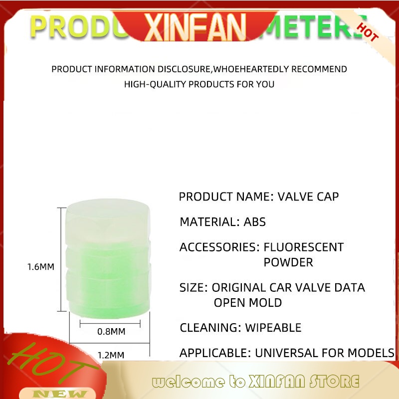 1 Nắp Van Bánh Xe Hơi / Xe Máy Bằng Nhựa ABS Chống Bụi
