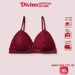 Áo bra nữ ren hoa đệm mỏng nâng đẩy ngực thon gọn siêu đẹp freesize elsa bra - 7313