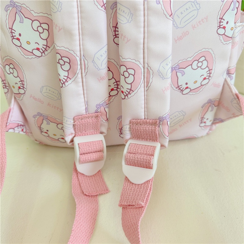 Balo Đi Học Vải Oxford Họa Tiết Hoạt Hình Dễ Thương Cho Trẻ Mẫu Giáo