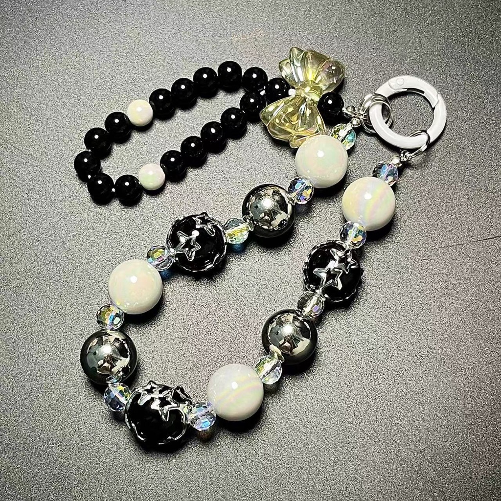 Chuỗi Hạt Hình Ngôi Sao Dạ Quang Treo Trang Trí Điện Thoại