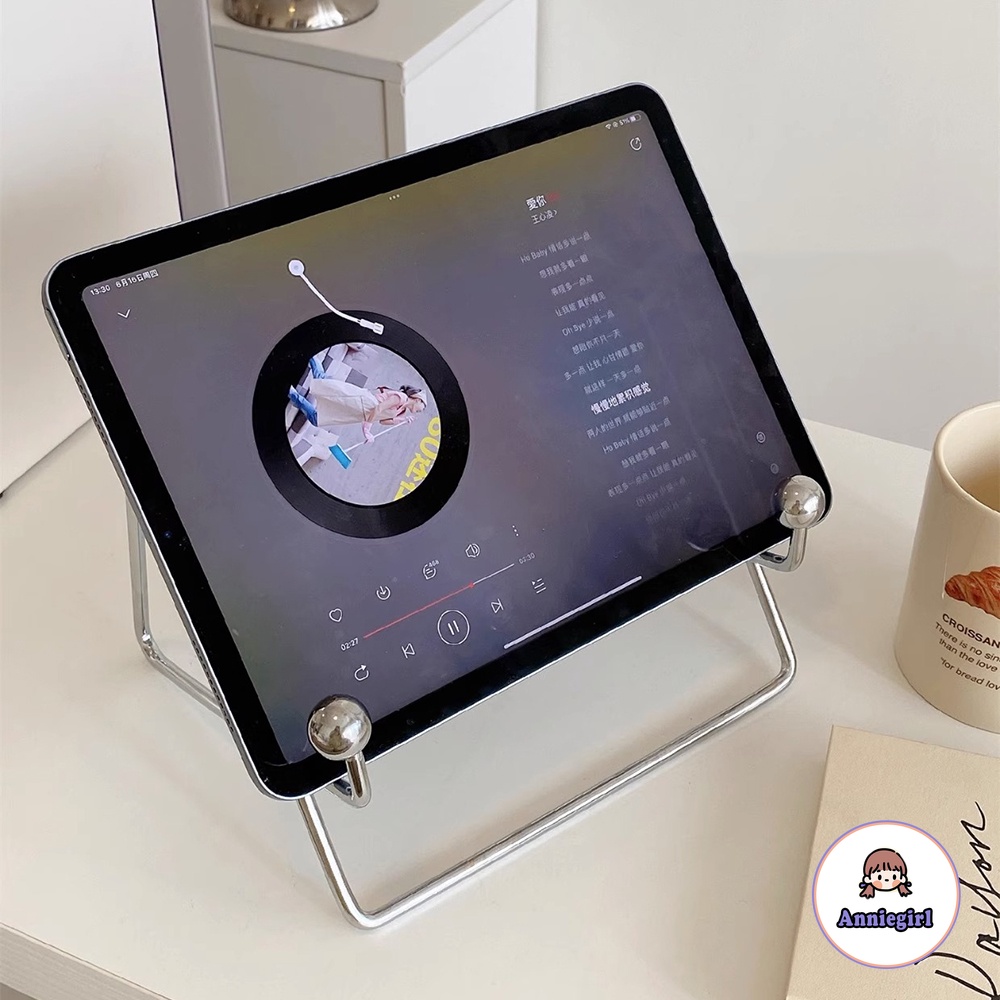 Giá Đỡ Máy Tính Bảng Bằng Dây Sắt Đa Năng Hiện Đại Trang Trí Nhà Cửa