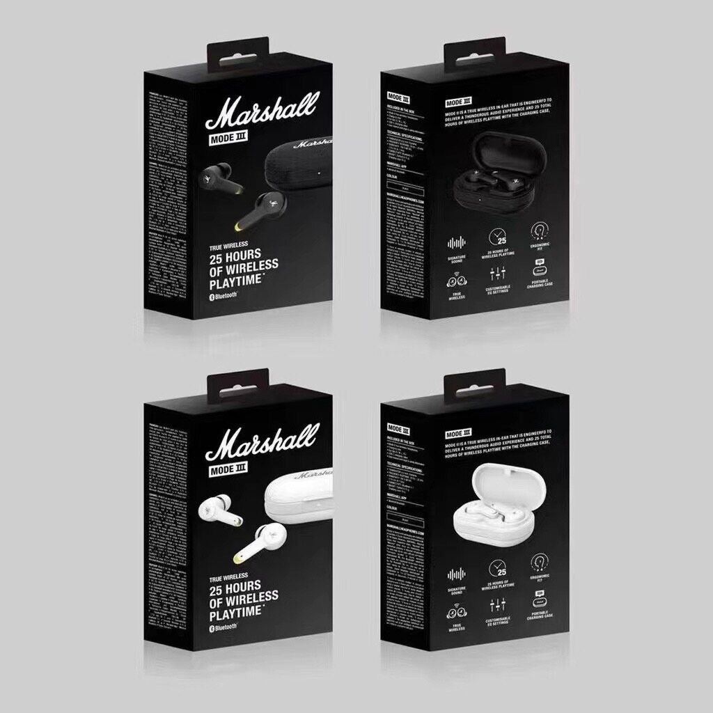 Mới Tai Nghe bluetooth Không Dây marshall mode iii Chế Độ 3