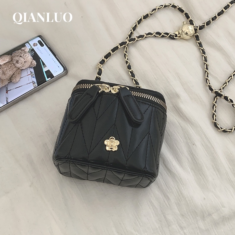 QIANLUO túi đeo chéo nữ mini Túi Thời Trang miumiu  2023 NEW L91TNG4