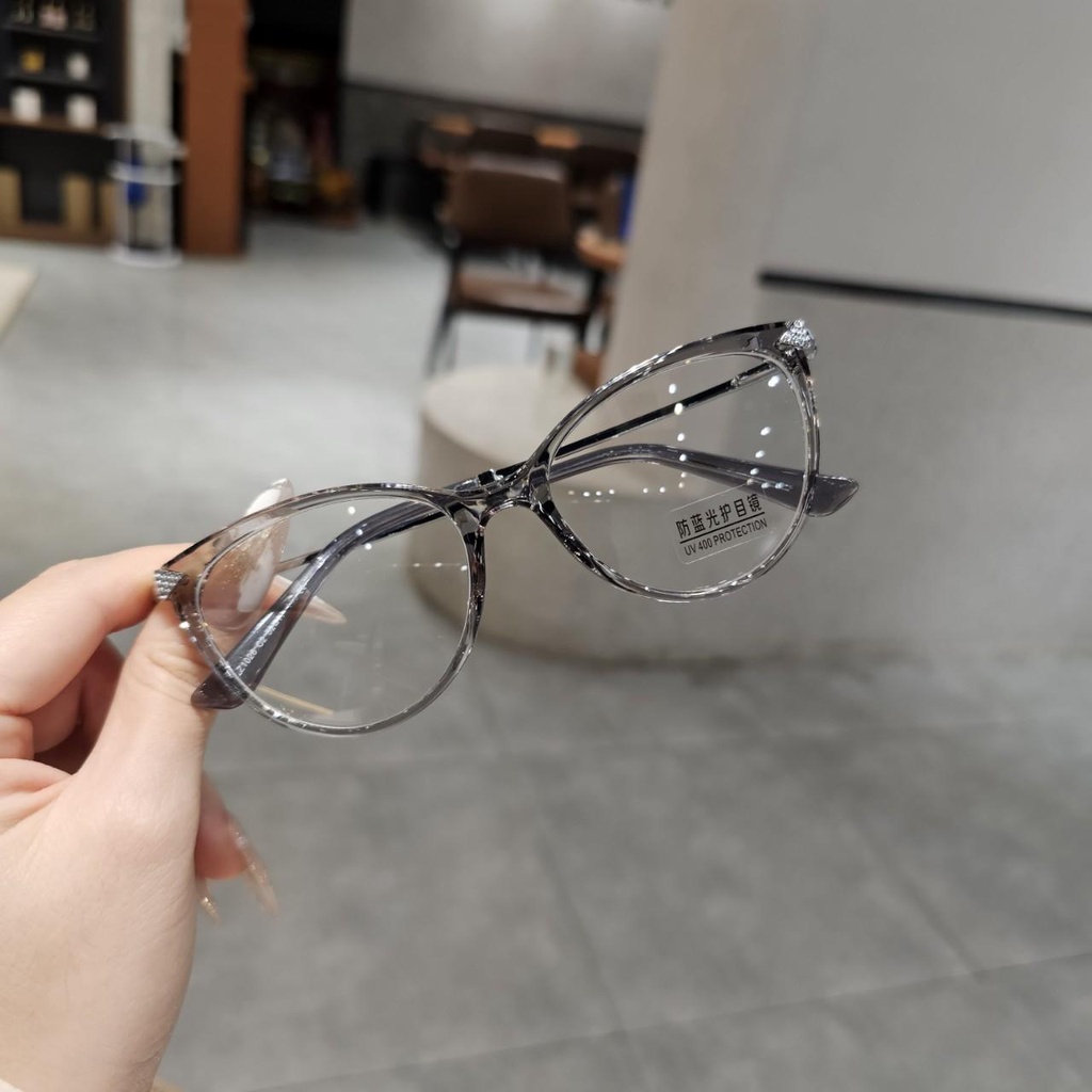 Gọng mắt mèo đính kim cươnġ Mã 1026