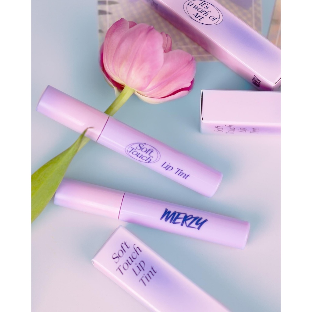 Son Kem Siêu Lì, Siêu Mịn Môi Hàn Quốc Merzy Soft Touch Lip Tint 3g