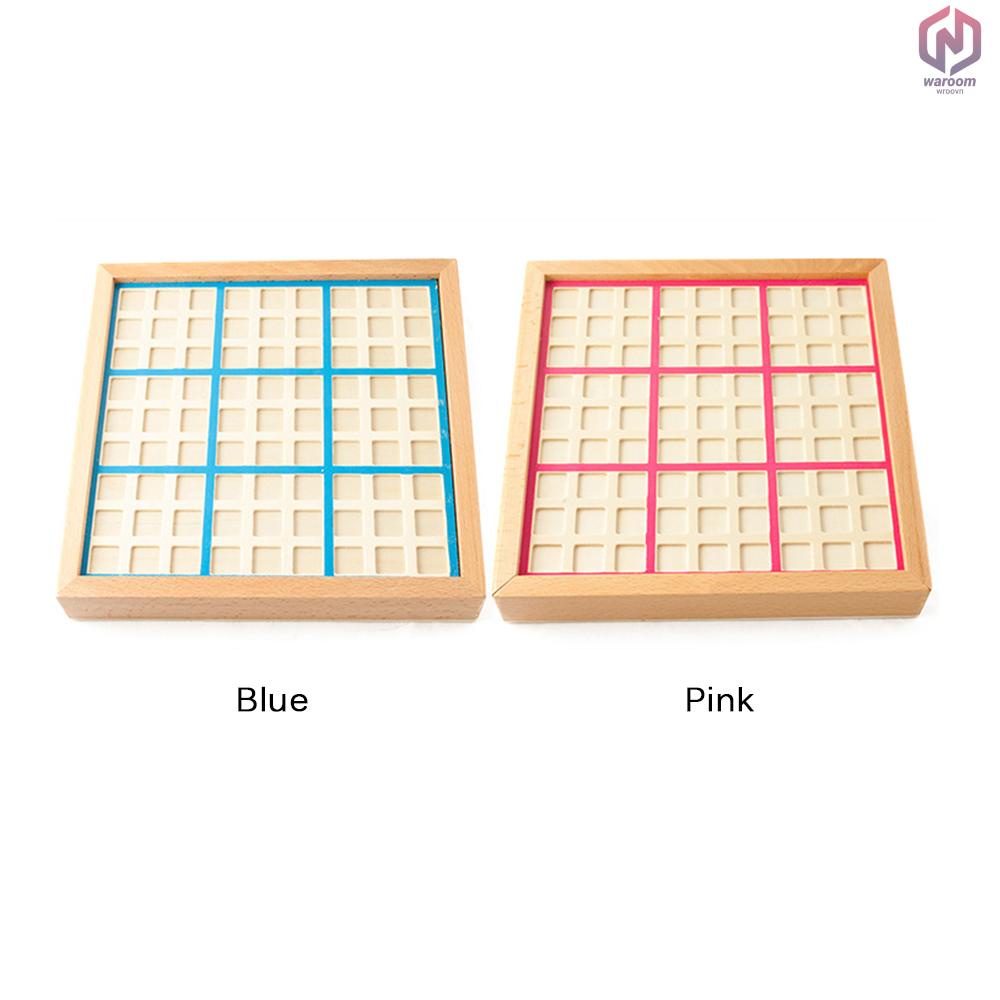 Bộ Trò Chơi Sudoku Bằng Gỗ Có Ngăn Kéo Để Bàn Phát Triển Trí Não # 26