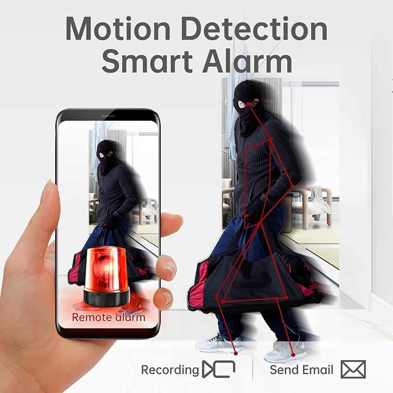 Camera An Ninh mini 1080p Kết Nối wifi Có Tầm Nhìn Ban Đêm