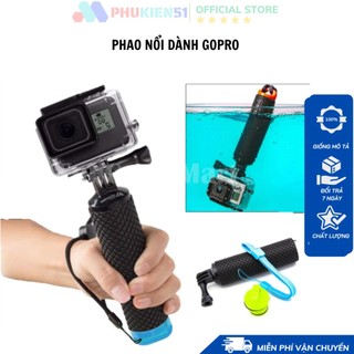 Tay cầm phao nổi cho GoPro Hero 11 10 9 8 7 6 5 4 Osmo Action chống nước bơi lặn