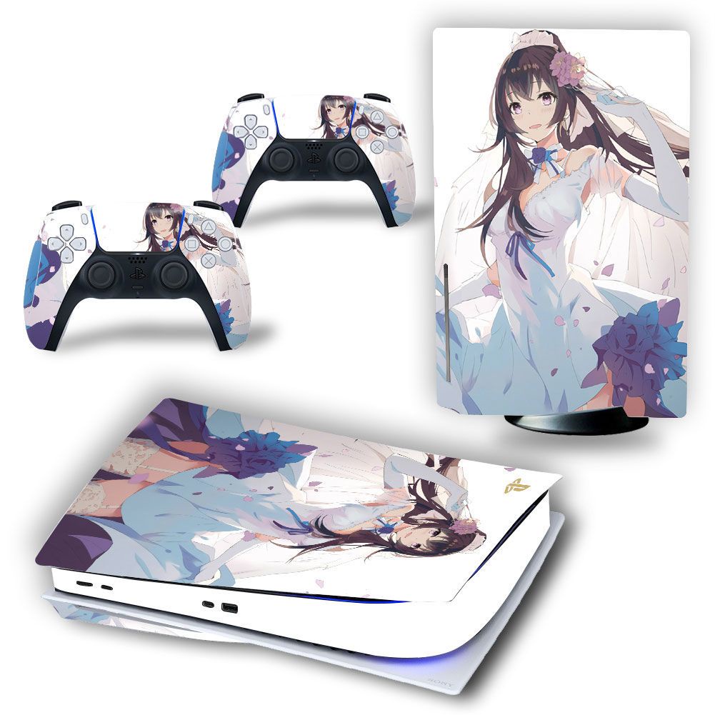 Miếng Dán Trang Trí Tay Cầm Chơi Game Ps5 DIY Sáng Tạo