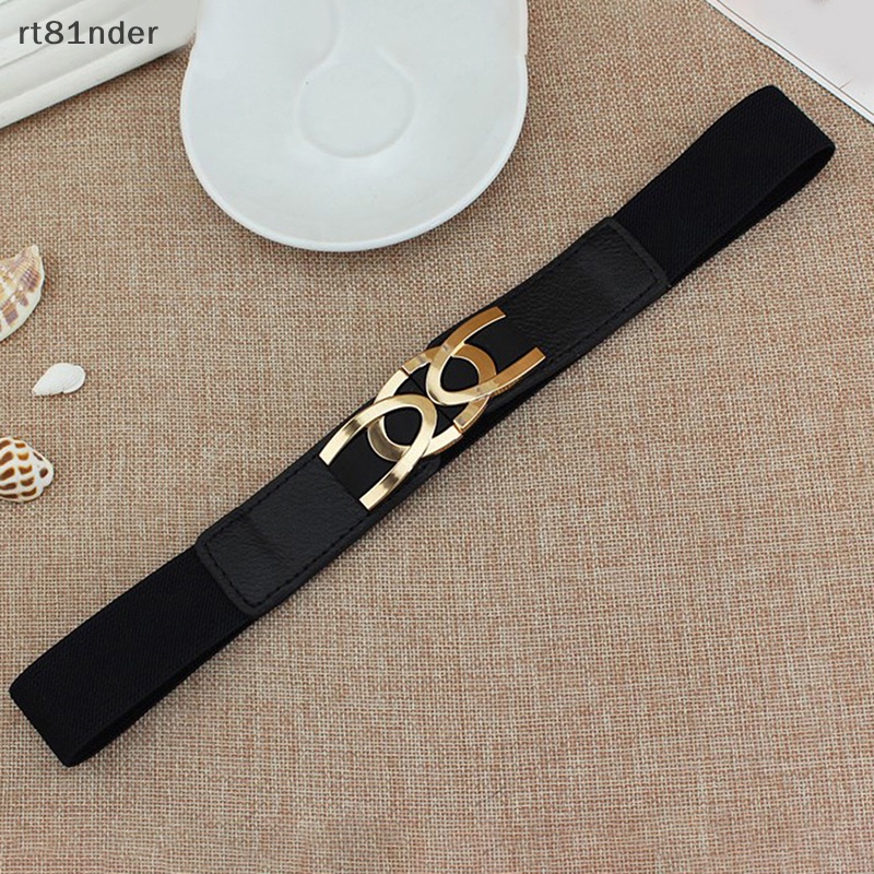 Rt nữ dây thắt lưng đàn hồi rộng thắt lưng kim loại cho nữ dây thắt lưng cummerband n