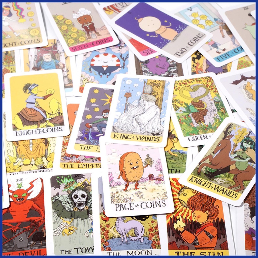 Tarot cards oracle cards future telling adventure bói toán trò chơi cho người mới bắt đầu bảng trò chơi đồ dùng cho bữa tiệc aiavn