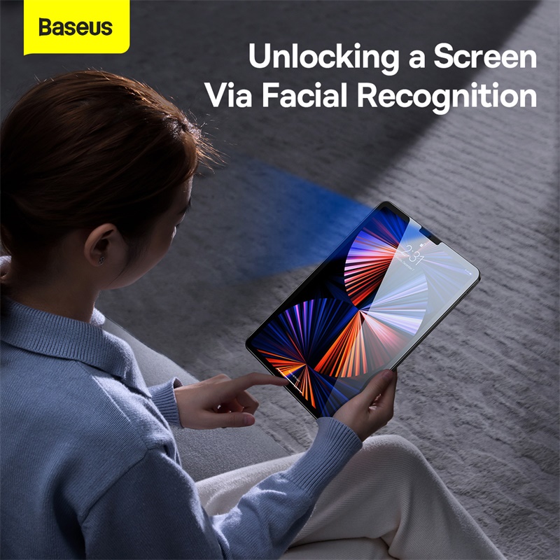 Bảo vệ màn hình bằng kính cường lực baseus cho ipad pro 12.9 11 air mini 6 5 4 0.3mm phim dán kính bảo vệ toàn diện cho ipad 7 8 9