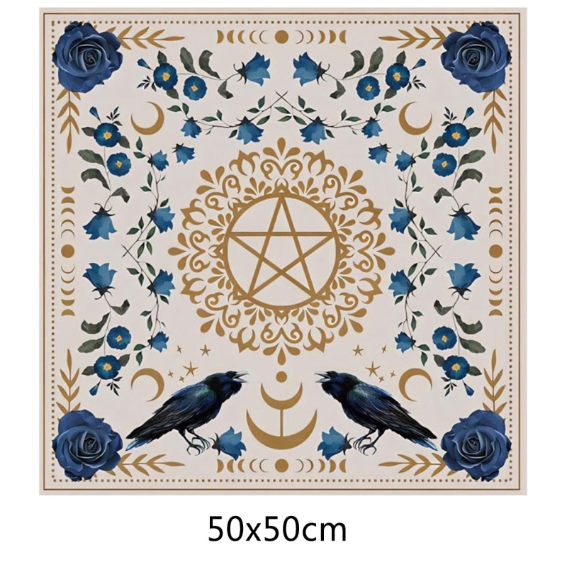 Xi Thảm Trải Bàn Chơi Bài tarot 50 X 50 60 X 60 75 X 75Cm