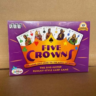  Five Crows Solitaire Game Crown Card is suitable for ages 8 and above 
